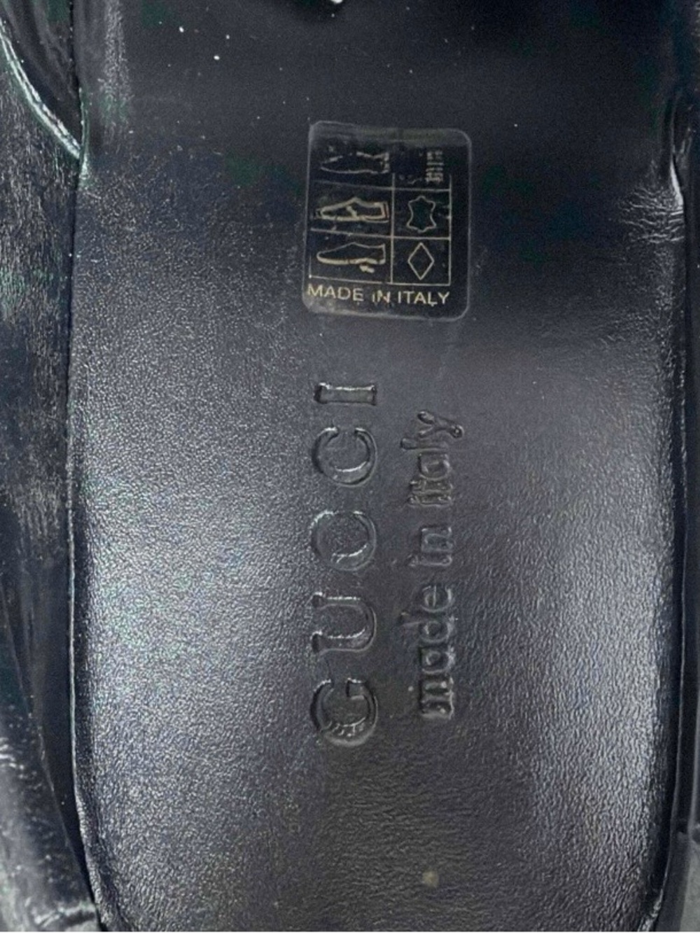 Gucci Slip-On Low Bees Black Size 9.5 UK / 10 US Men’s Designer Shoes Italy Rare - Picture 6 of 10